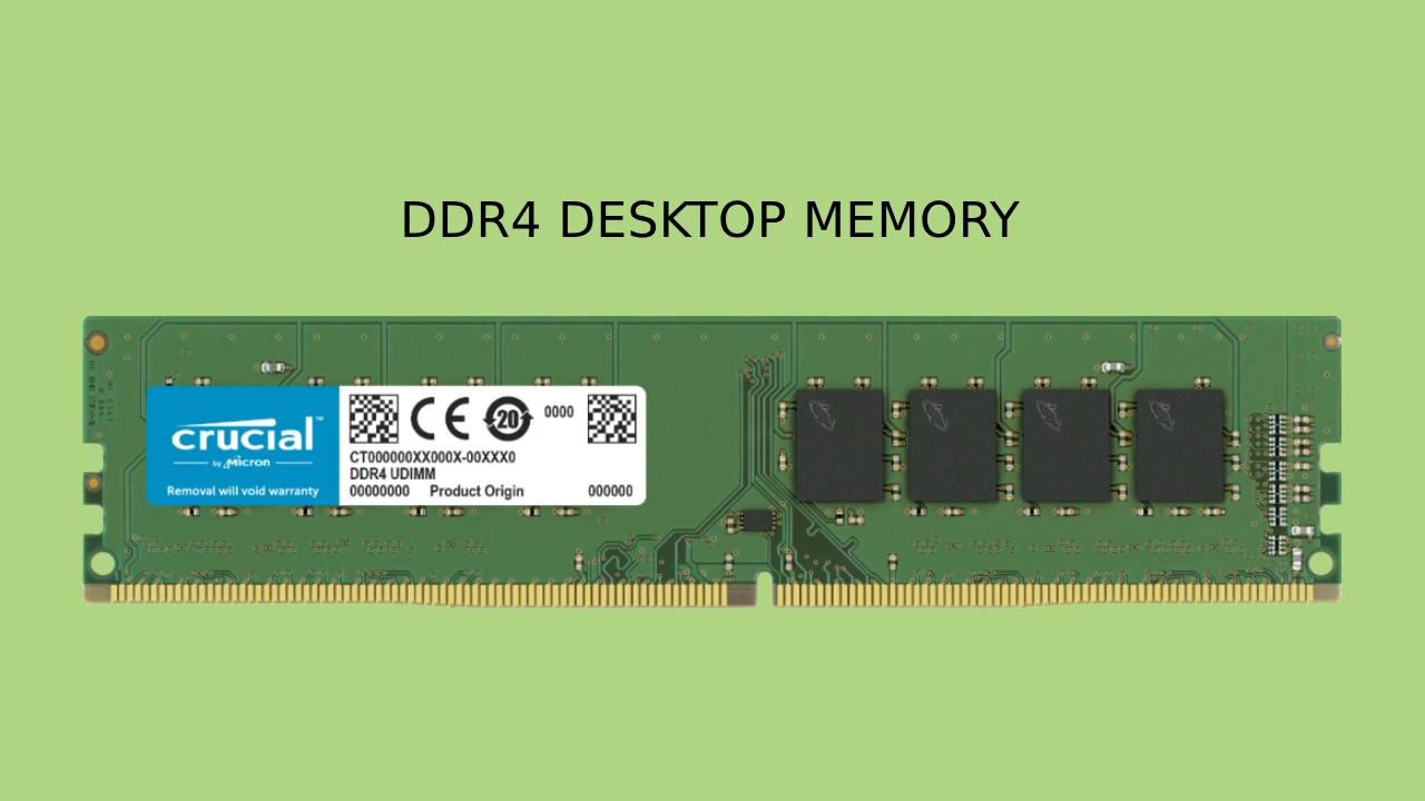 Crucial ddr4 desktop memory